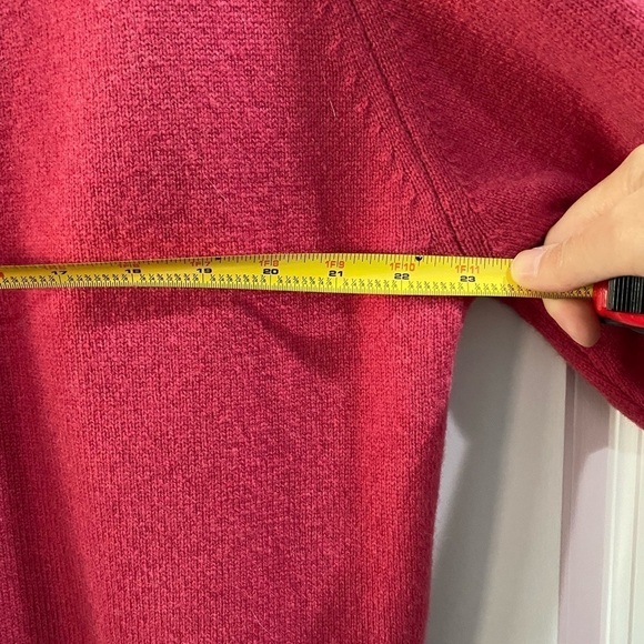 Thane 100% 2-Ply Scottish Lambs Wool Sweater V-Neck Long Sleeve Men's Size XL - Picture 4 of 6